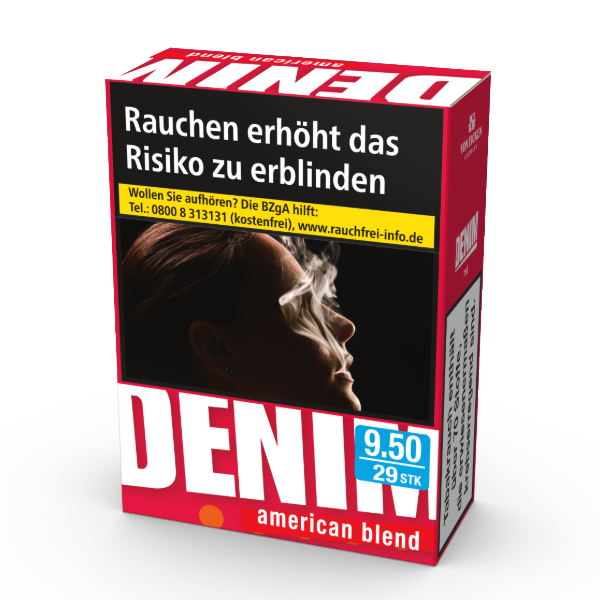 Denim Red XXL 8 x 29 Zigaretten Denim Red XXL 8 x 29 Zigaretten
